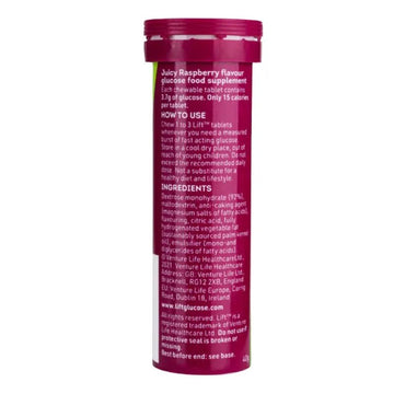 Lift Fast Acting Glucose Chews Raspberry 10 Pack - O'Sullivans Pharmacy