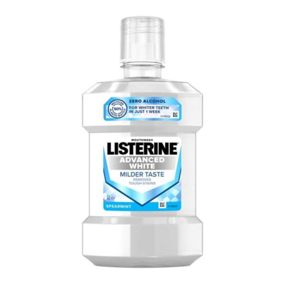 Listerine Advanced White 500ml Mouthwash - O'Sullivans Pharmacy - Toiletries - 3574661491776