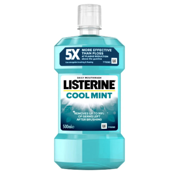 Listerine Cool Mint 500ml Mouthwash - O'Sullivans Pharmacy