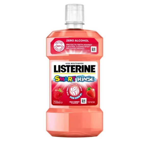 Listerine Smart Rinse Mild Berry 250ml Mouthwash - O'Sullivans Pharmacy - Toiletries - 3574661352275