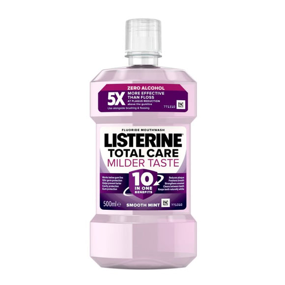 Listerine Total Care Zero 500ml Mouthwash - O'Sullivans Pharmacy - Toiletries - 3574660676518