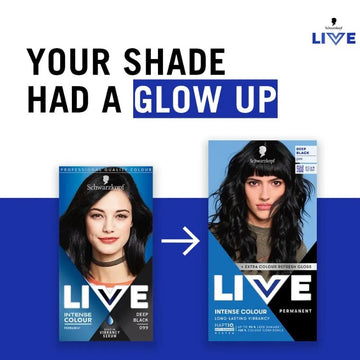 Live Intense Colour Deep Black 99 Hair Colour - O'Sullivans Pharmacy