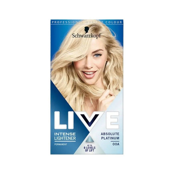 Live Intense Lightener Absolute Platinum 00A Hair Colour - O'Sullivans Pharmacy