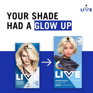 Live Intense Lightener Max Blonde 00B Hair Colour - O'Sullivans Pharmacy