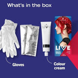 Live Ultra Brights Pillar Box Red 92 Hair Colour - O'Sullivans Pharmacy