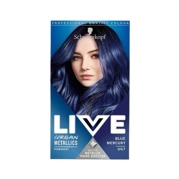 Live Urban Metallics Blue Mercury U67 Hair Colour - O'Sullivans Pharmacy