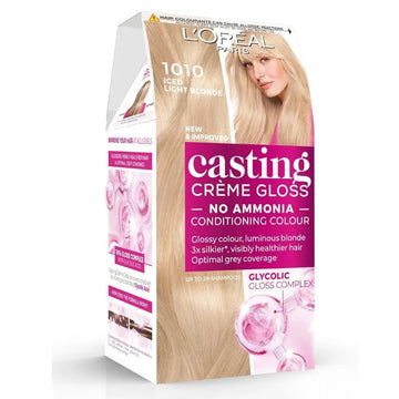 L'Oreal Casting Creme Gloss 1010 Light Iced Blonde Hair Colour - O'Sullivans Pharmacy