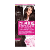 L'Oreal Casting Creme Gloss 300 Darkest Brown Hair Colour - O'Sullivans Pharmacy