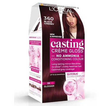 L'Oreal Casting Creme Gloss 360 Black Cherry Hair Colour - O'Sullivans Pharmacy
