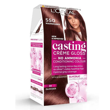 L'Oreal Casting Creme Gloss 550 Mahogany Hair Colour - O'Sullivans Pharmacy