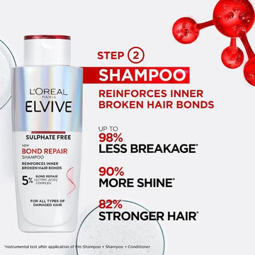 L'Oreal Elvive Bond Repair Shampoo 200ml - O'Sullivans Pharmacy