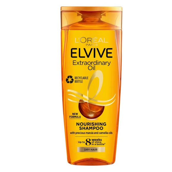 L'Oreal Elvive Shampoo Extraordinary Oil 400ml - O'Sullivans Pharmacy - Toiletries - 3600522733799