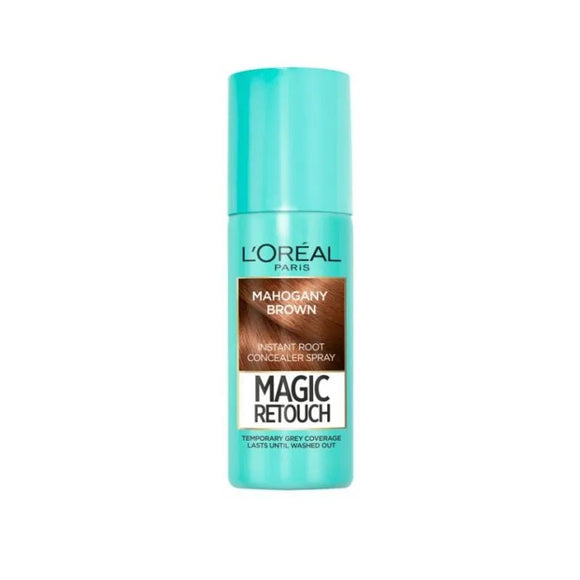 L'Oreal Magic Retouch Spray Mahogany Brown 75ml-O Sullivans Pharmacy