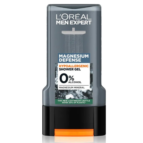 L'Oreal Men Expert Shower Gel Magnesium Defence 300ml - O'Sullivans Pharmacy