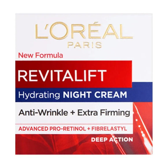 L'Oreal Revitalift Night Cream 50ml - O'Sullivans Pharmacy