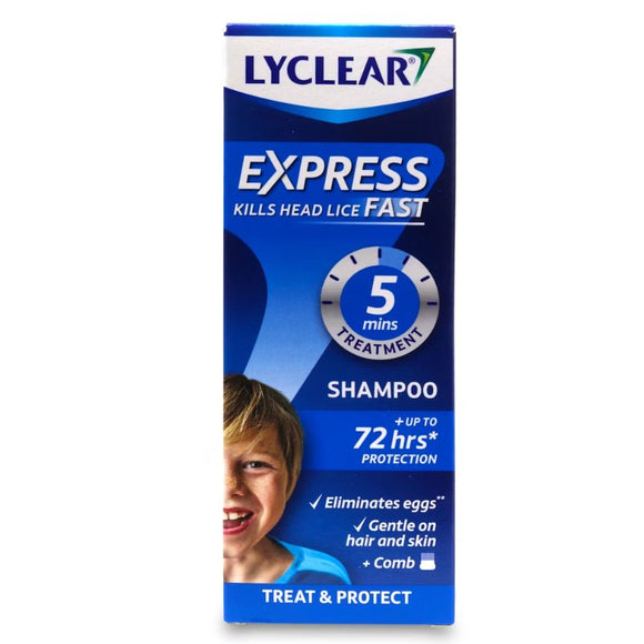 Lyclear Express Shampoo 200ml - O'Sullivans Pharmacy - Toiletries - 5012616265983