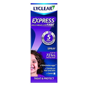 Lyclear Express Spray 100ml - O'Sullivans Pharmacy - Toiletries - 5012616266003