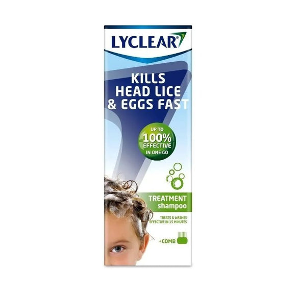 Lyclear Treatment Shampoo + Comb 200ml - O'Sullivans Pharmacy