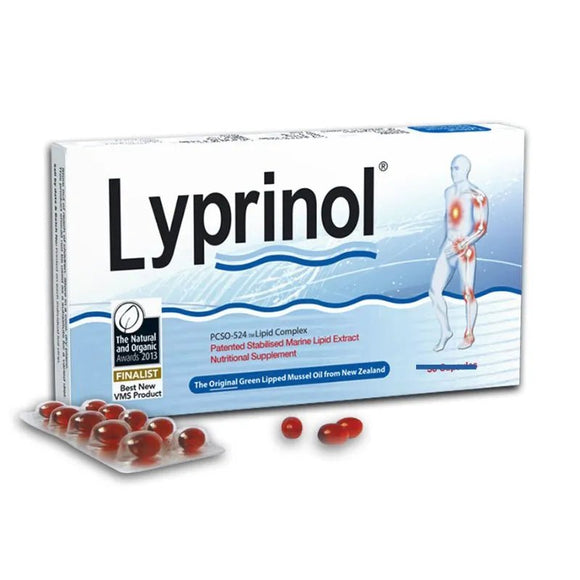 Lyprinol Marine Lipid Extract 60 Capsules - O'Sullivans Pharmacy