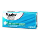 Maalox 400mg Chewable Tablets 40 Pack - O'Sullivans Pharmacy