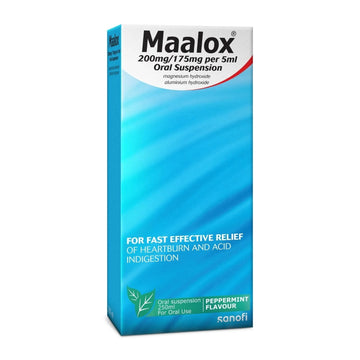 Maalox Oral Suspension 250ml - O'Sullivans Pharmacy