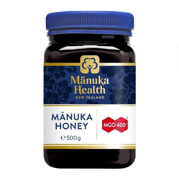 Manuka Health Honey 400+ 500g - O'Sullivans Pharmacy - Medicines & Health - 9421023628995