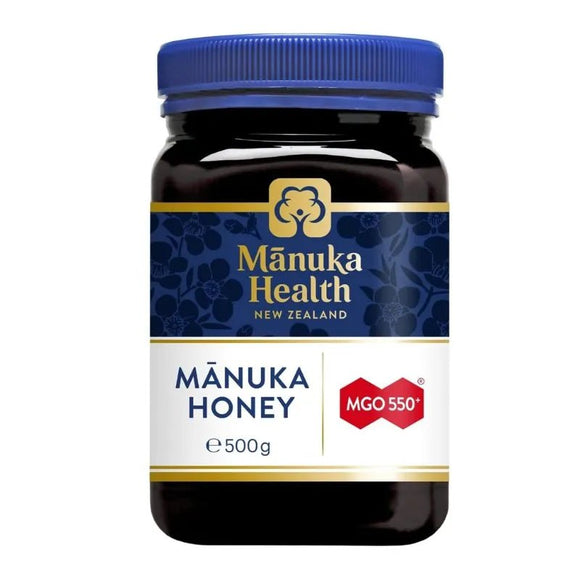 Manuka Health Honey 550+ 500g - O'Sullivans Pharmacy