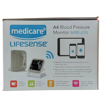 Medicare Lifesense A4 Blood Pressure Wireless Monitor - O'Sullivans Pharmacy