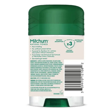 Mitchum for Men Bamboo Powder Cedarwood Stick Deodorant 40g - O'Sullivans Pharmacy