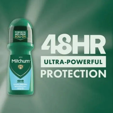 Mitchum for Men Clean Control Roll On Deodorant 100ml - O'Sullivans Pharmacy