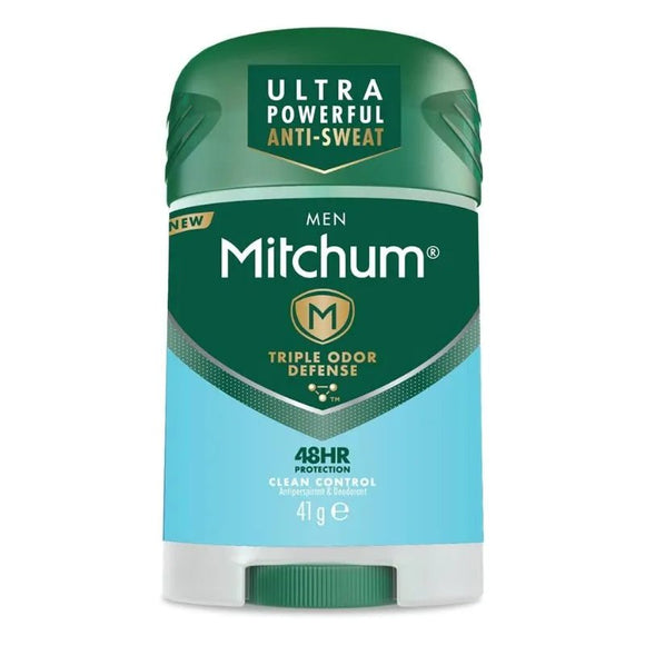 Mitchum for Men Clean Control Stick Deodorant 41g - O'Sullivans Pharmacy