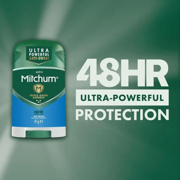 Mitchum for Men Ice Fresh Stick Deodorant 41g - O'Sullivans Pharmacy