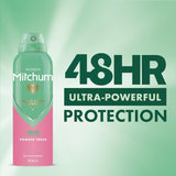 Mitchum for Women Powder Fresh Aerosol Deodorant 200ml - O'Sullivans Pharmacy - Toiletries - 5051389044883