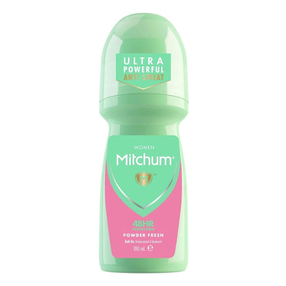 Mitchum for Women Powder Fresh Roll On Deodorant 100ml - O'Sullivans Pharmacy - Toiletries - 309975122084