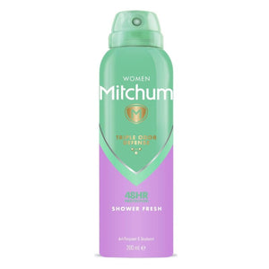 Mitchum for Women Shower Fresh Aerosol Deodorant 200ml - O'Sullivans Pharmacy - Toiletries - 5051389044890