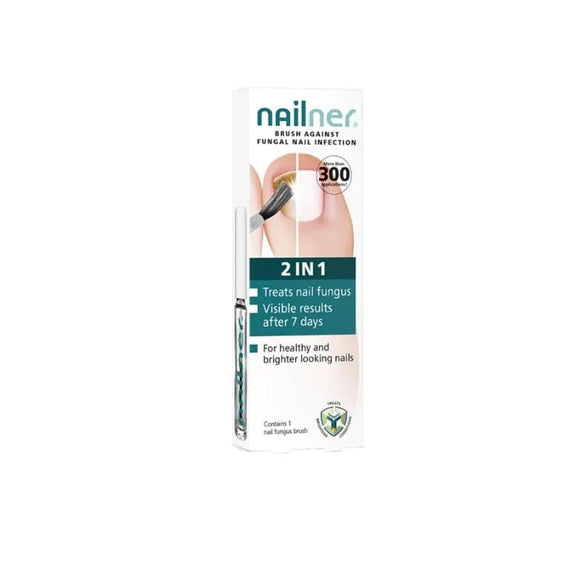Nailner Brush 2 in 1 5ml - O'Sullivans Pharmacy