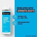 Neutrogena Hydro Boost Triple Micellar Water 400ml - O'Sullivans Pharmacy