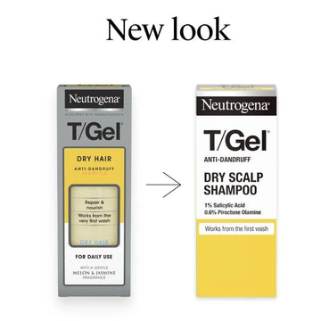 Neutrogena T Gel Dry Hair Anti - Dandruff Shampoo 250ml - O'Sullivans Pharmacy
