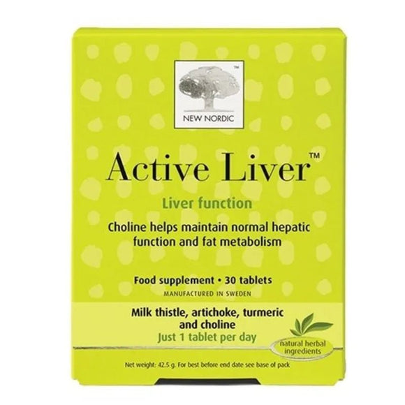 New Nordic Active Liver 30 Tablets - O'Sullivans Pharmacy