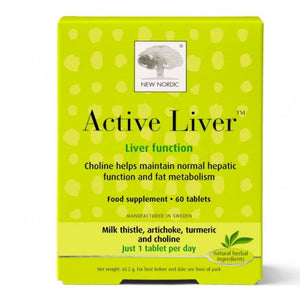 New Nordic Active Liver 60 Tablets - O'Sullivans Pharmacy - Vitamins - 5021807537150