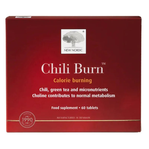 New Nordic Chili Burn 60 Tablets - O'Sullivans Pharmacy