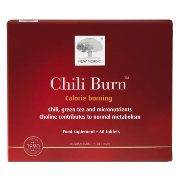 New Nordic Chili Burn 60 Tablets - O'Sullivans Pharmacy - Vitamins - 5021807448500