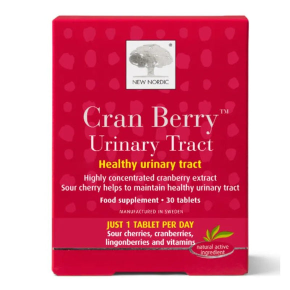 New Nordic Cranberry Urinary Tract 30 Tablets - O'Sullivans Pharmacy