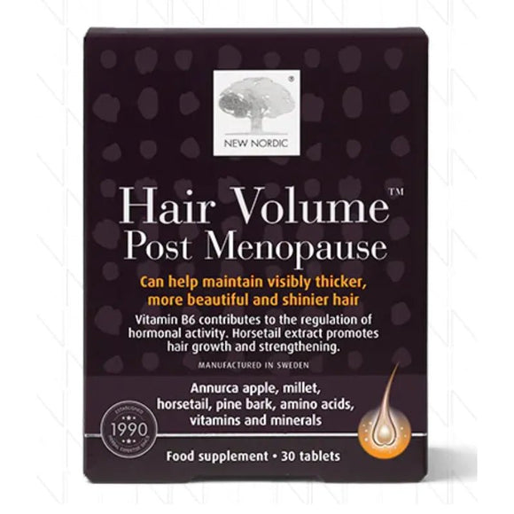 New Nordic Hair Volume Post Menopause 30 Tablets - O'Sullivans Pharmacy