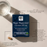 New Nordic Magic Magnesium Glycinate 60 Tablets - O'Sullivans Pharmacy