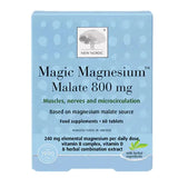 New Nordic Magic Magnesium Malate 60 Tablets - O'Sullivans Pharmacy