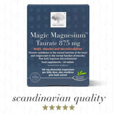 New Nordic Magic Magnesium Taurate 60 Tablets - O'Sullivans Pharmacy