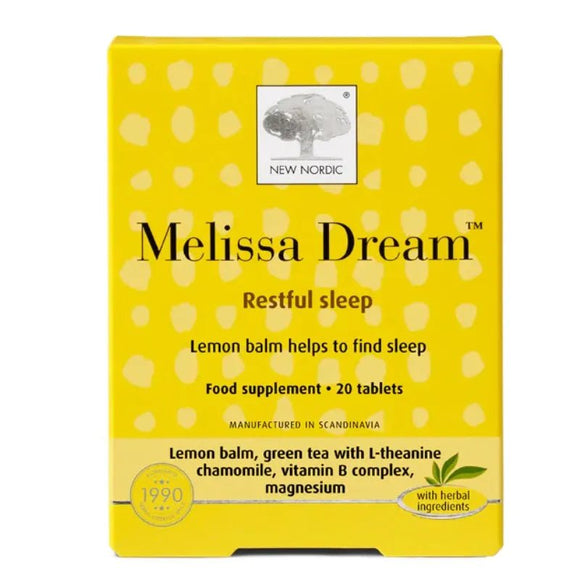 New Nordic Melissa Dream Tablets 20 Pack - O'Sullivans Pharmacy