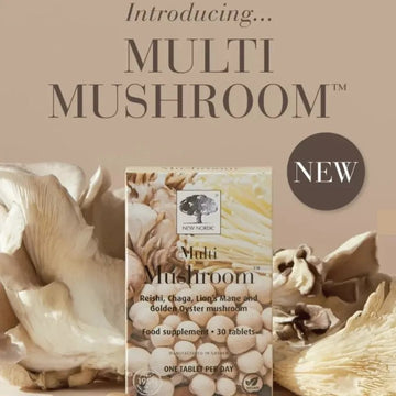 New Nordic Multi Mushroom 30 Tablets - O'Sullivans Pharmacy