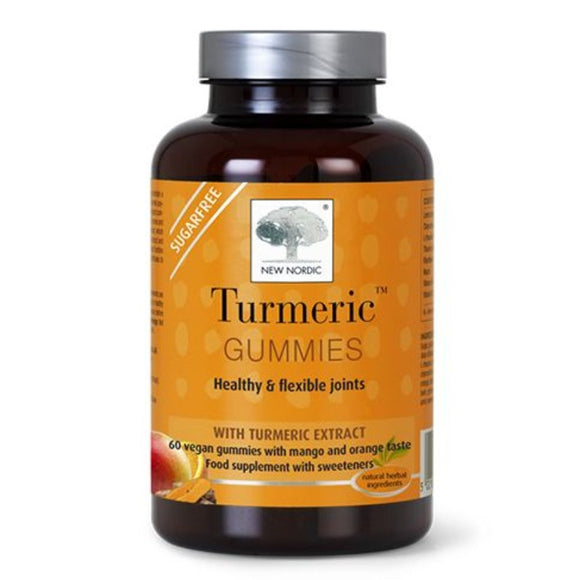 New Nordic Turmeric Gummies 60 Vegan Gummies - O'Sullivans Pharmacy - Vitamins - 5021807006205